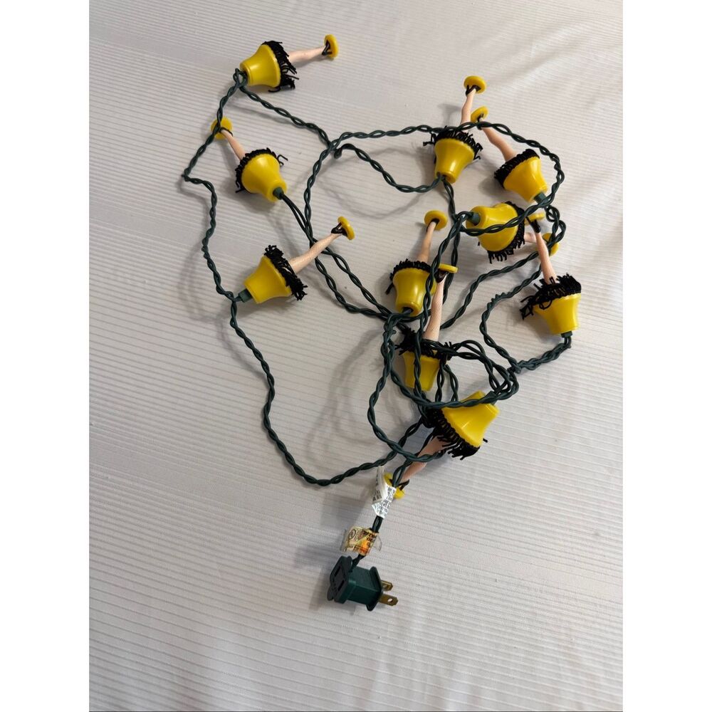 A CHRISTMAS STORY 10 Light string set of leg lamp - No Box